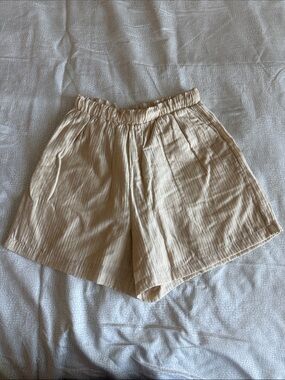 Anine Bing Elastic Waist Shorts Sz M
